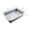 Collapsible Cat Litter Box Foldable Kitten Travel Toilet Bedpan Splashproof Easy Clean Open Top