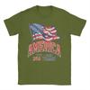 Anniversary USA T Shirt Beach  Fashion TShirts Unisex Cotton O Neck Plus Size Tees ShortSleeved Aesthetic Tops