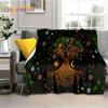 Tree of Life Nature Viking Yggdrasil Norse Soft Flannel Blankets,Throw Blanket Comfortable Blanket for Picnic Beds Home Bedroom