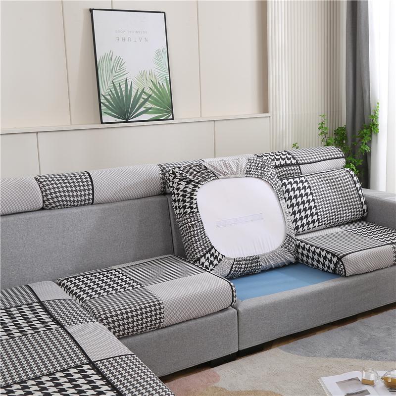 Elastic Sofa Seat Cover for Living Room Soft Couch Cover Full Wrap Backrest Cover Cushion Cover