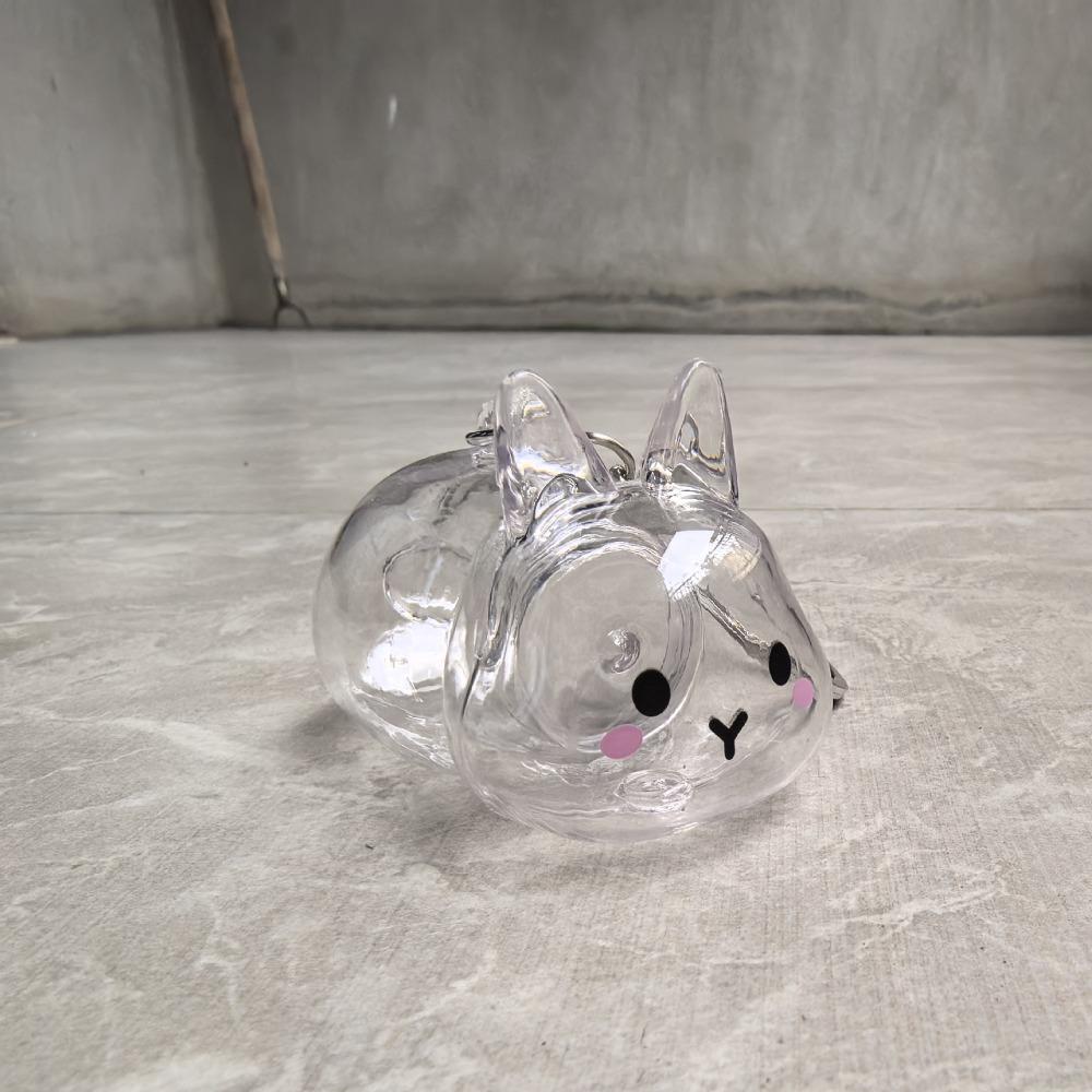 Hair Container Rabbit Hair Collector Transparent Rabbit Hair Storage Box  Jewelry Gifts