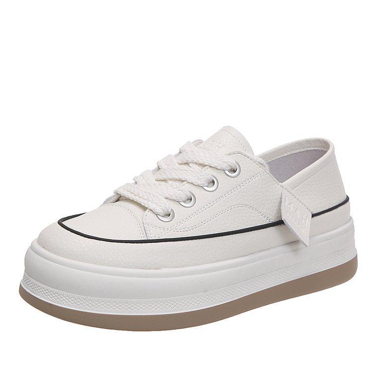 

Women Sneakers Platform Walking Shoes Women Fashion Lace Up Running Shoes High Quality Comfortable Women Running Shoes 35 белый