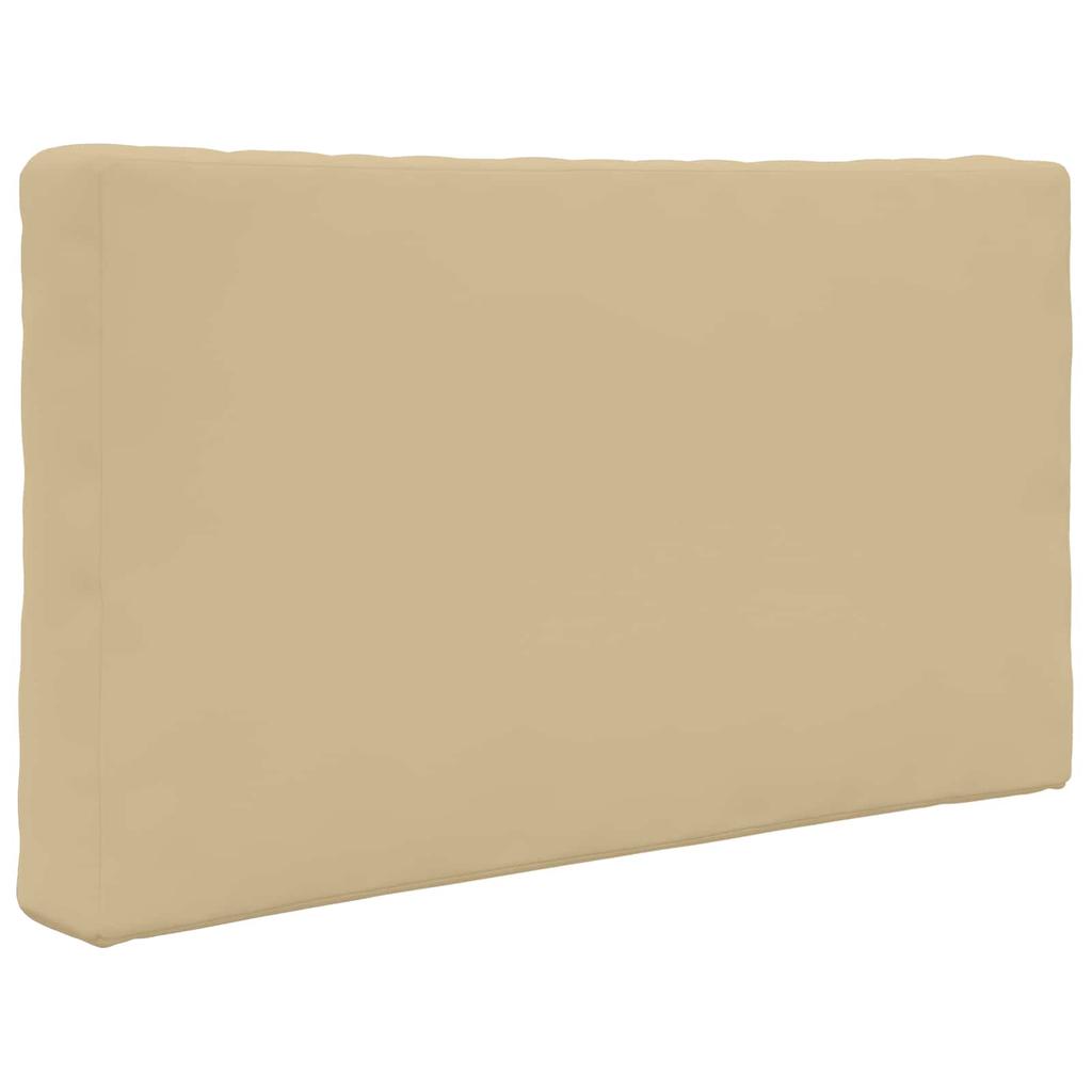 Outdoor Sofa Cushions 2 pcs Beige Polyester