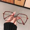 New Brand Beige White Green Round Transparent Anti Blue Light Glasses Frame Vintage Korean Women Eyeglasses