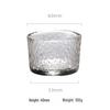 Japanese Crystal Glass Kung Fu Tea Cup with Gold Painting - Small Tasting Bowl