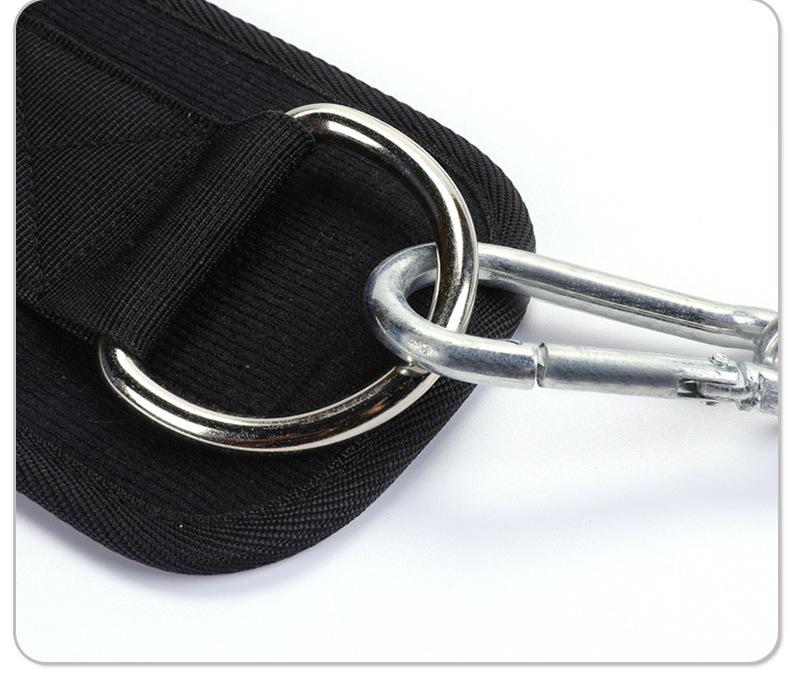 Adjustable Weightlifting Belt with Chain for Squats, Pull-ups, and Parallel Bars