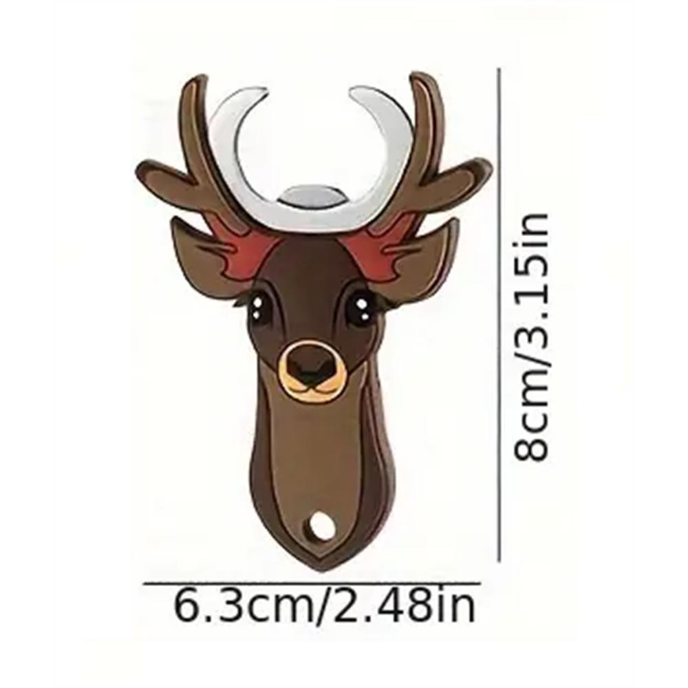

Magnetic Christmas Bottle Openers: Santa, Reindeer, Christmas Tree, and Eagle Designs - Kitchen & Party Supplies - Stainless Ste
