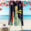 Little Prince Star  Print Beach Towel, Large Soft Quick Dry Towel for Beach Camping Swimming