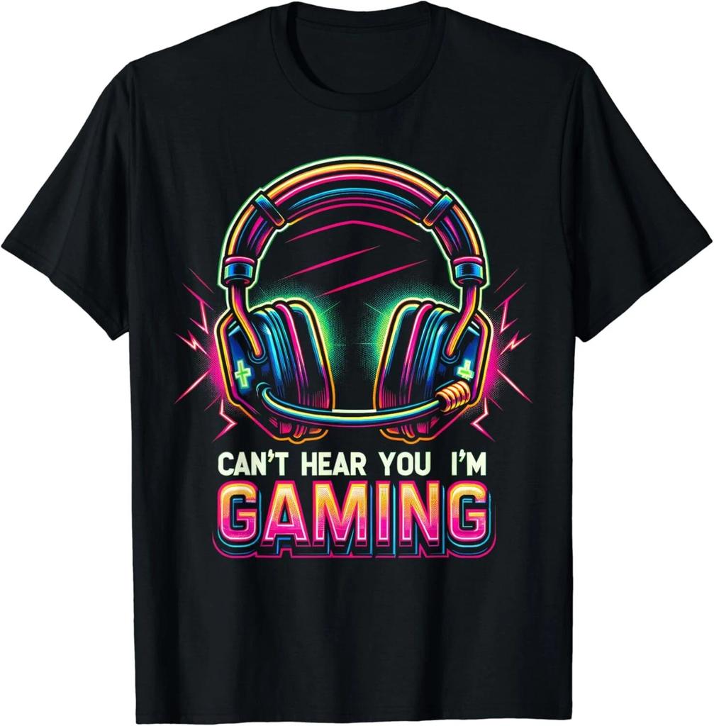Funny Gamer Shirt for Boys Teens Men Video Gaming Graphic Gift Unisex T-Shirt