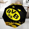 Borussia Dortmund Theme Automatic Umbrella, Lightweight & Portable, 8 Rib, Perfect for Outdoor Travel, Birthdays, Christmas, Gifts.
