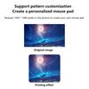 Transparent Glass Gaming Optical Mouse Pad E-Sport Fps Gamer Accessories Professional Mouse Mat Mousepad For Laptop Pc Computer