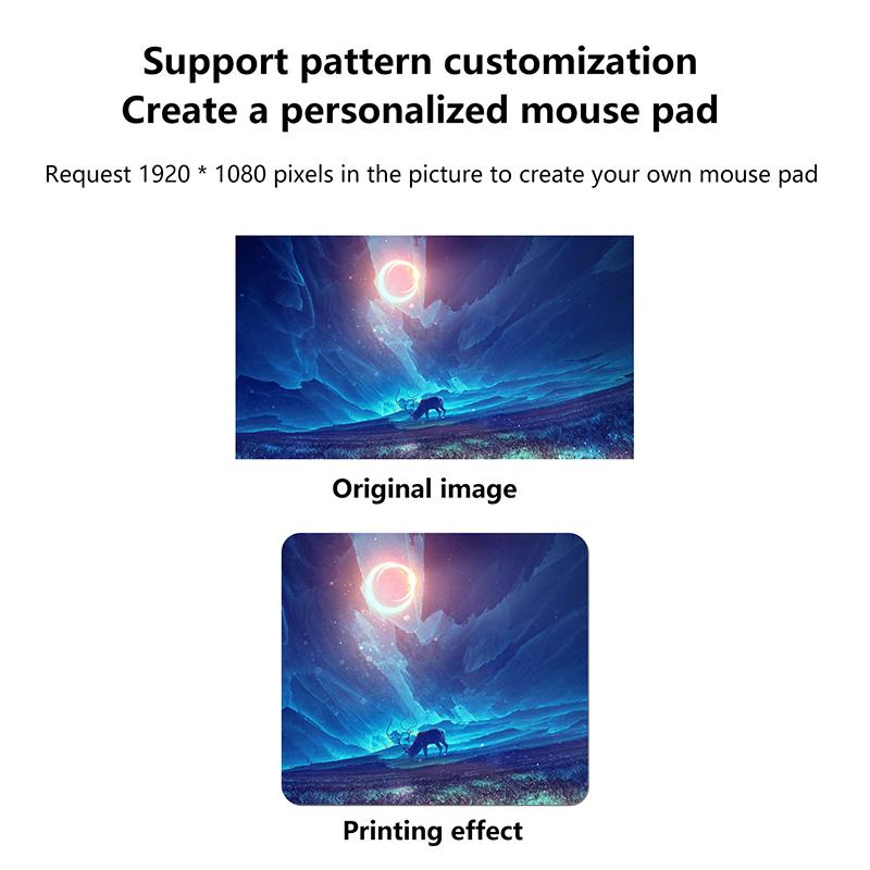 Transparent Glass Gaming Optical Mouse Pad E-Sport Fps Gamer Accessories Professional Mouse Mat Mousepad For Laptop Pc Computer