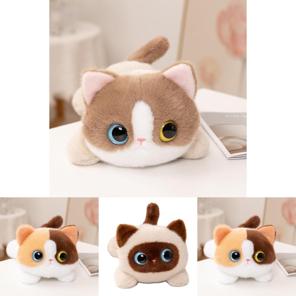 Cat Plush Toy With Soft Polyester Filling For Bedroom Decor And Gifts