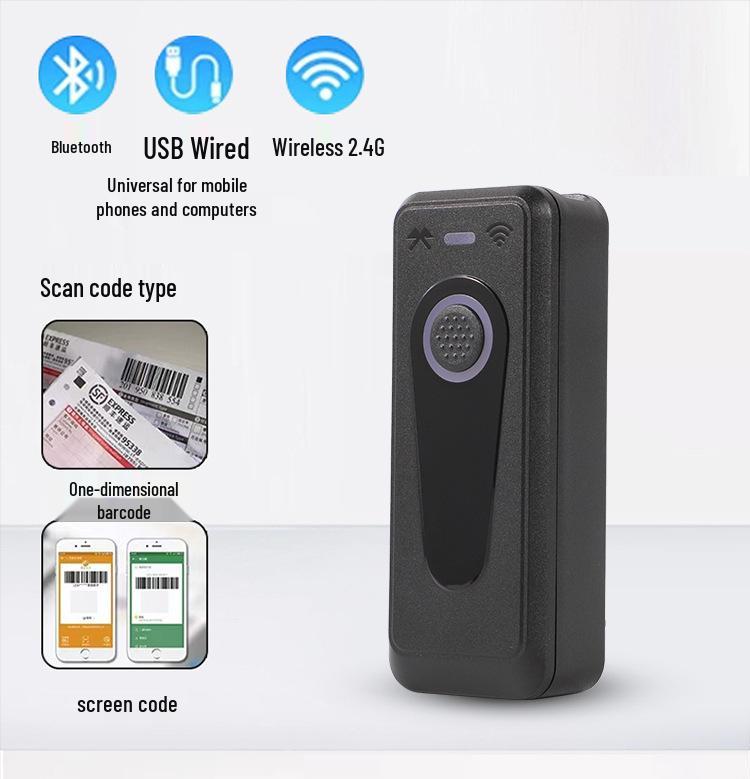 Wireless Bluetooth High-Speed 1D/2D Handheld Scanner