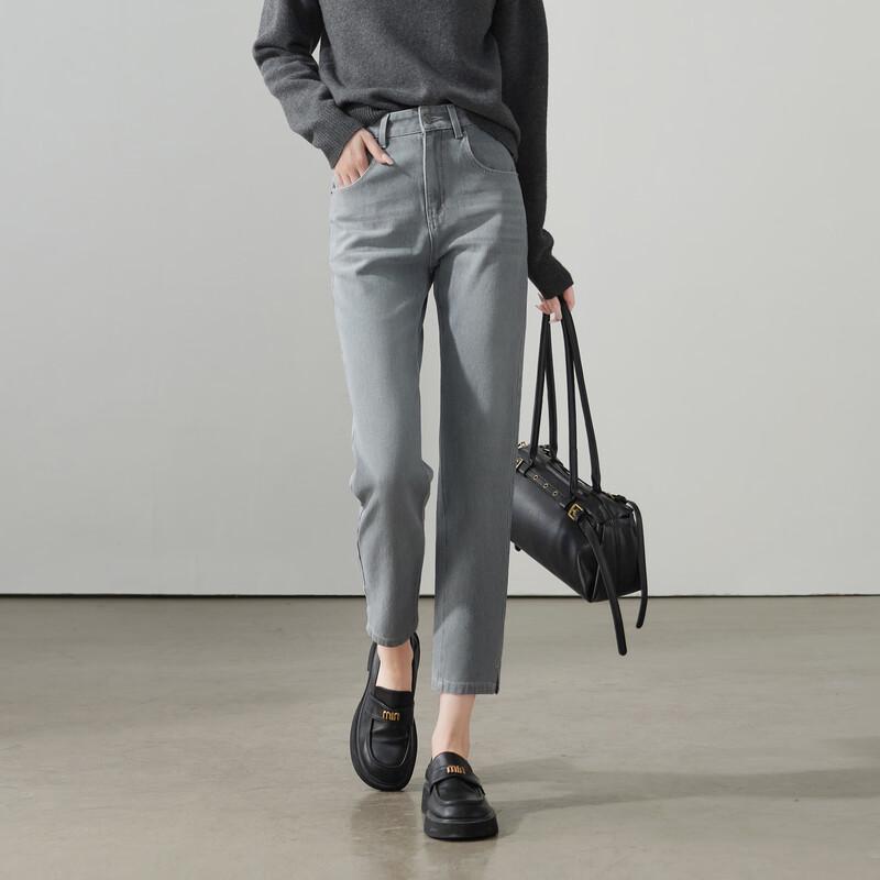 SOFSIL Women's High-Waist Slimming Ankle-Length Jeans