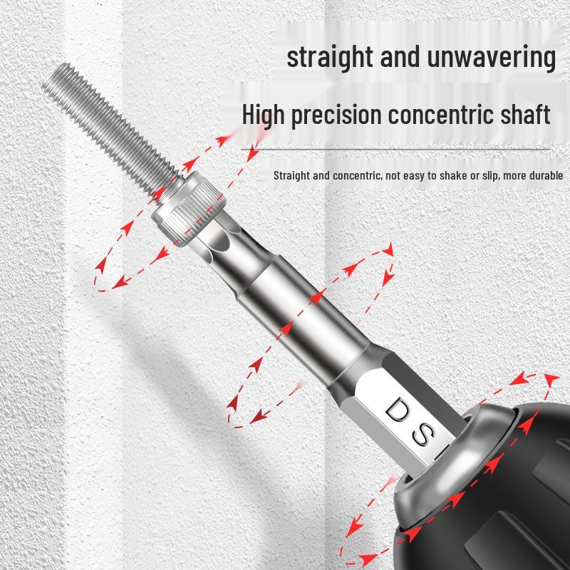 Industrial Grade Magnetic Hex Socket Driver Bit Set for Electric Screwdrivers and Hand Drills