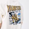 New MLB New York Yankees Snake Year CNY Collection SS25 T Shirt Unisex Standard Ivory 3ATSQ0251-50CRS