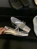 inner height increase ballet shoes with skirt Mary Jane single shoes spring and summer new evening breeze bow women's shoes French shoes