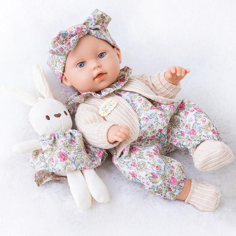 Cm Full Vinyl Simulation Reborn Baby Doll Washable Soothing Infant Comfort Toy