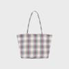 CHECKERED TOTE BAG [PINK]