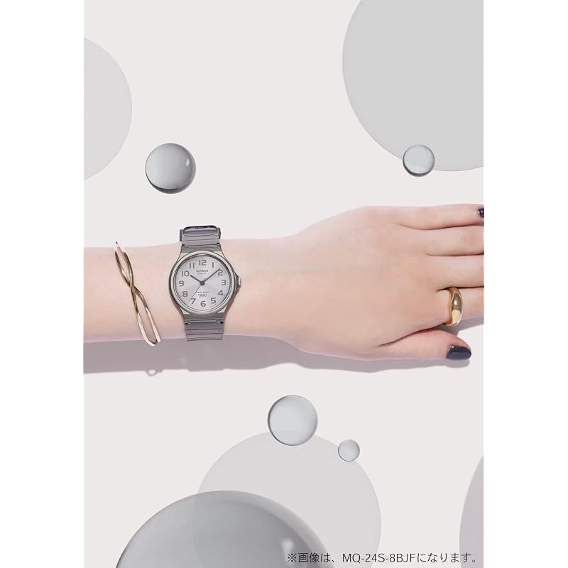 [Casio] Casio Collection Watch [Domestic Genuine Product] MQ-24S-7BJF Unisex Clear White