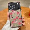 Cartoon Cherry Fruits Case For iPhone 17 Pro Max Case iPhone 16 15 14 13 Pro Max 17E Magnetic For Magsafe Thin Ring Hybrid TPU+PC Matte Cover