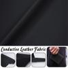 100x150cm Conductive Leather Fabric Anti-static Functional Cloth DIY Clothing Touch Gloves Yoga Mat Material Handmade Accessorie