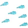 20pcs Transparent Mini Ocean Whale 20pcs Dolphin Earring Whale  Keychains