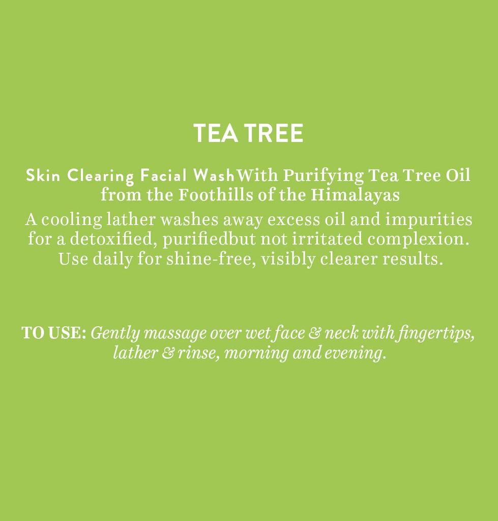 Biotique Tea Tree Face Wash 150ml For Acne & Oily Skin – Deep Cleansing, Paraben Free, SLS Free, Redness Relief
