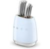 Set di coltelli Smeg 50's Style, 6 pezzi, blu (KBSF02PB)