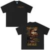 Ράπερ Drake Take Care Άλμπουμ Γραφικά T-shirts Άνδρες Γυναίκες Hip Hop Pop Μουσικής Μπλουζάκια Casual Βαμβακερά V