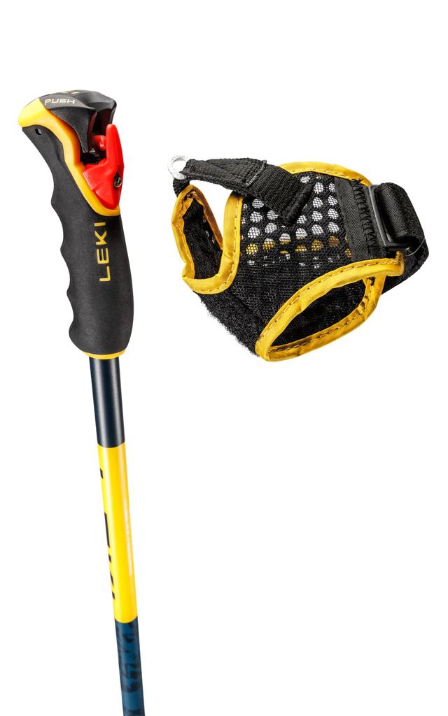 Ski Stock Telescopic Carbon Pole SPITFIRE VARIO S DBL [Reki] Men's