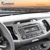 Carbon Fiber Style Center Console Frame Sticker for Kia Sportage SL 2011-2016 LHD RHD Interior Trim Decal