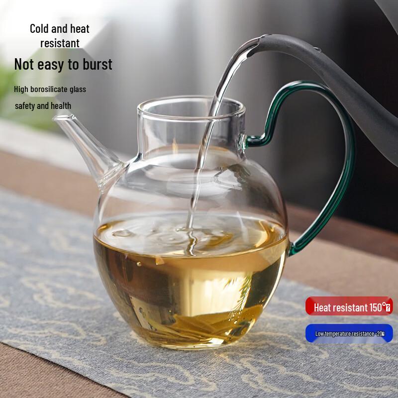 Quandu Faux Song Style Thick Glass Teapot