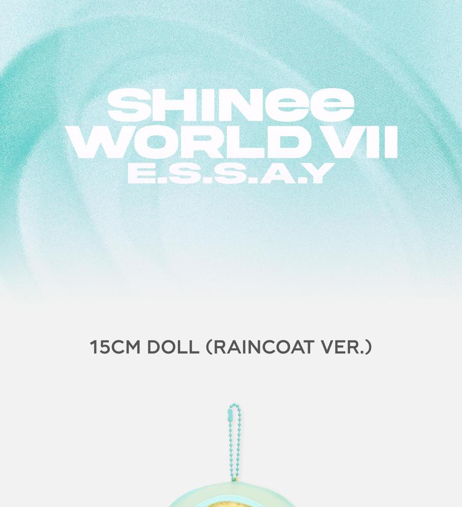 (15 CM PUPPEN-REGENMANTEL ver.) SHINee [WELTESSAY (AUFSATZ) ] OFFIZIELLER MD