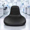 Lab Stool Replacement Seat Ergonomic Anti PU Foam with Handle Textured for Research Facility,