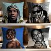 Gorąca A-AASAP Rocky Poszewka na poduszkę Cushion Cover Miękka Zmywalna Poszewka na poduszkę Wielosceniczna do Kanapy Łóżka Podróży Biura