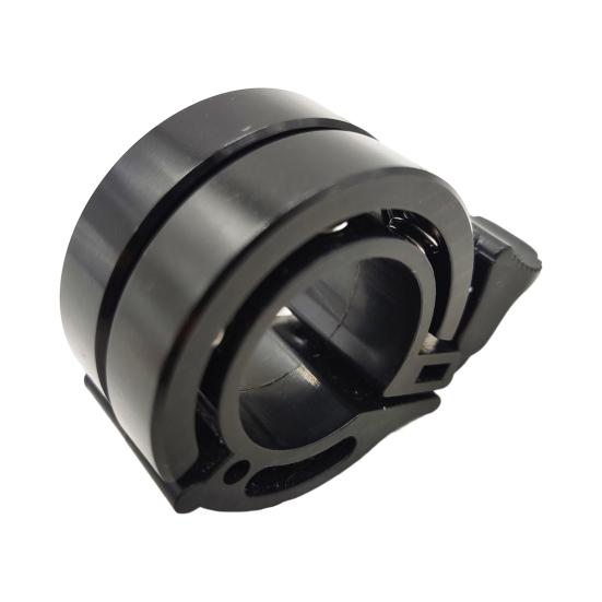 

Звонок велосипедный двойной, прозрачный, из алюминиевого сплава, для горного велосипеда, безопасный, на руль чёрный