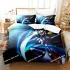 3D New Anime Game Mega Man Zero Bedding Set Printed Bed Set With Pillowcase Bed Duvet Cover Single Double Queen Super King Size