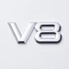 3D Metal 1.5T 1.6T 1.8T 2.0T 2.2T 2.4T 2.5T 2.8T 3.0T Car Sticker Emblem Badge Decal For Mazda KIA Renault TOYOTA BMW Ford Focus