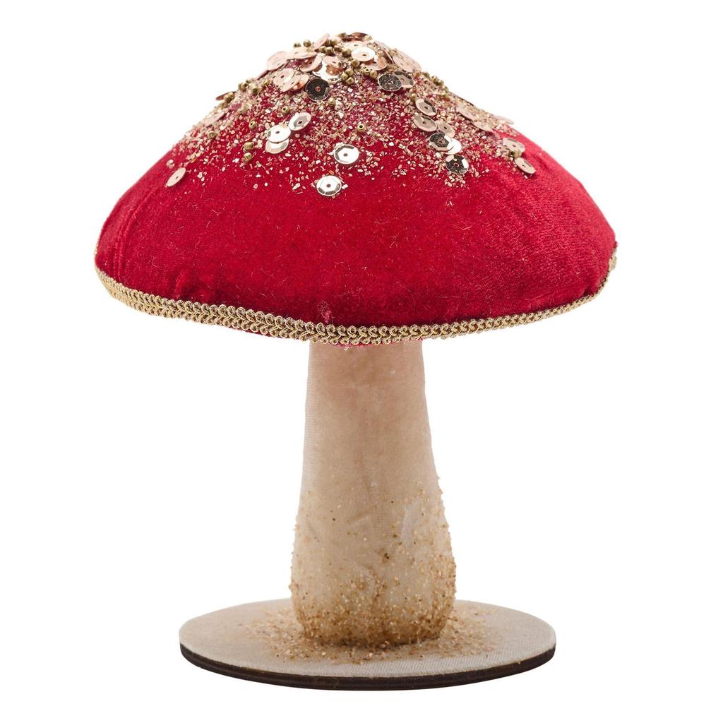 Red Velvet Mushroom 17cm