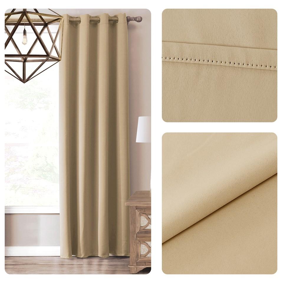 Indoor blackout curtains thermal insulated curtains for living room bedroom