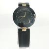 Working Good RADO 129.4075.4N 32796764 Quartz QZ Coupole Sapphire Crystal Men's Watch Gold Black Dial Date Genuine Buckle WATER SEALED 3-Hand