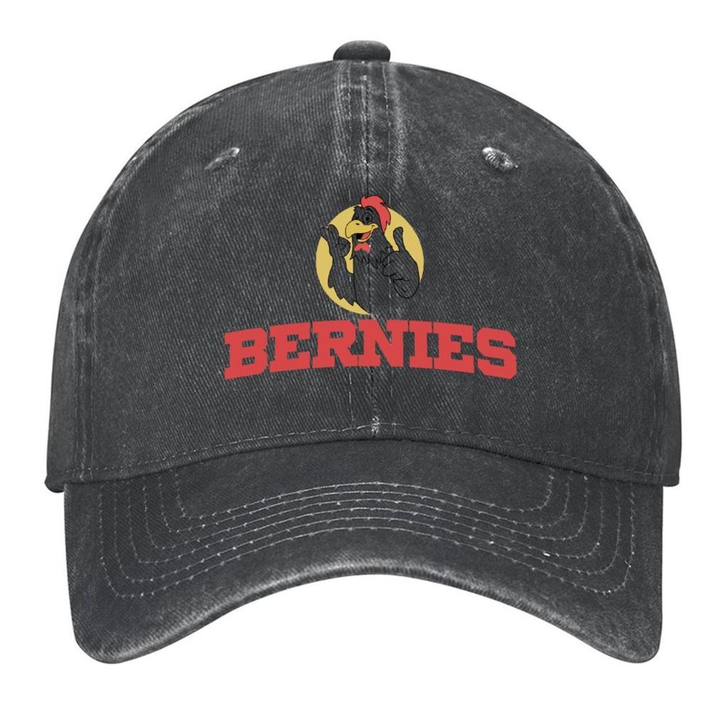 Bernies Chicken - Black Mirror Baseball Cap Military Tactical Cap Fishing Cap Golf Kids Hat Mens Caps Women's