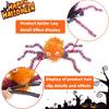 Halloween Spiders Hair Clip Dark Series Spooky Side Pin Adult Party Hair Styling Clip Novelty Festival Hair Pin 10PCS