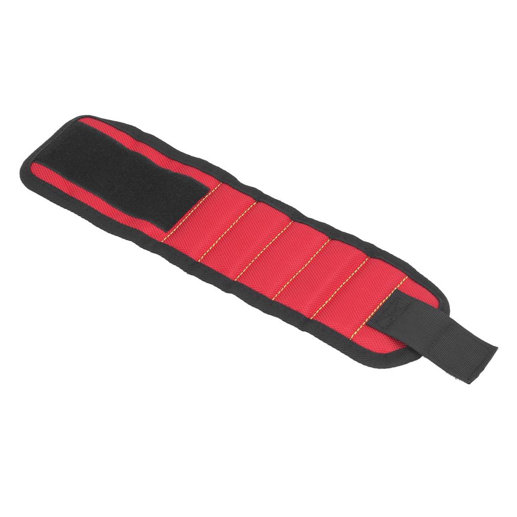 Magnetic Wristband Screw Tool Holder Organizer Storage Bracelet 5 Grids 15 Strong Magnets Tough