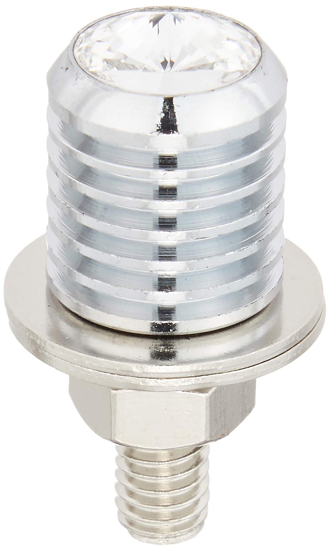 ALCAN HANDS License Plate Bolt Clear 2 Pieces F00024A