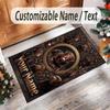 Other Similar Designs Theme Crystal Velvet Rug Personalized Custom Name Text Soft Floor Mat Home Decor
