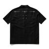 Li Ning Shirts Unisex Black Square Collar Moderate Shirt ASHU047-2