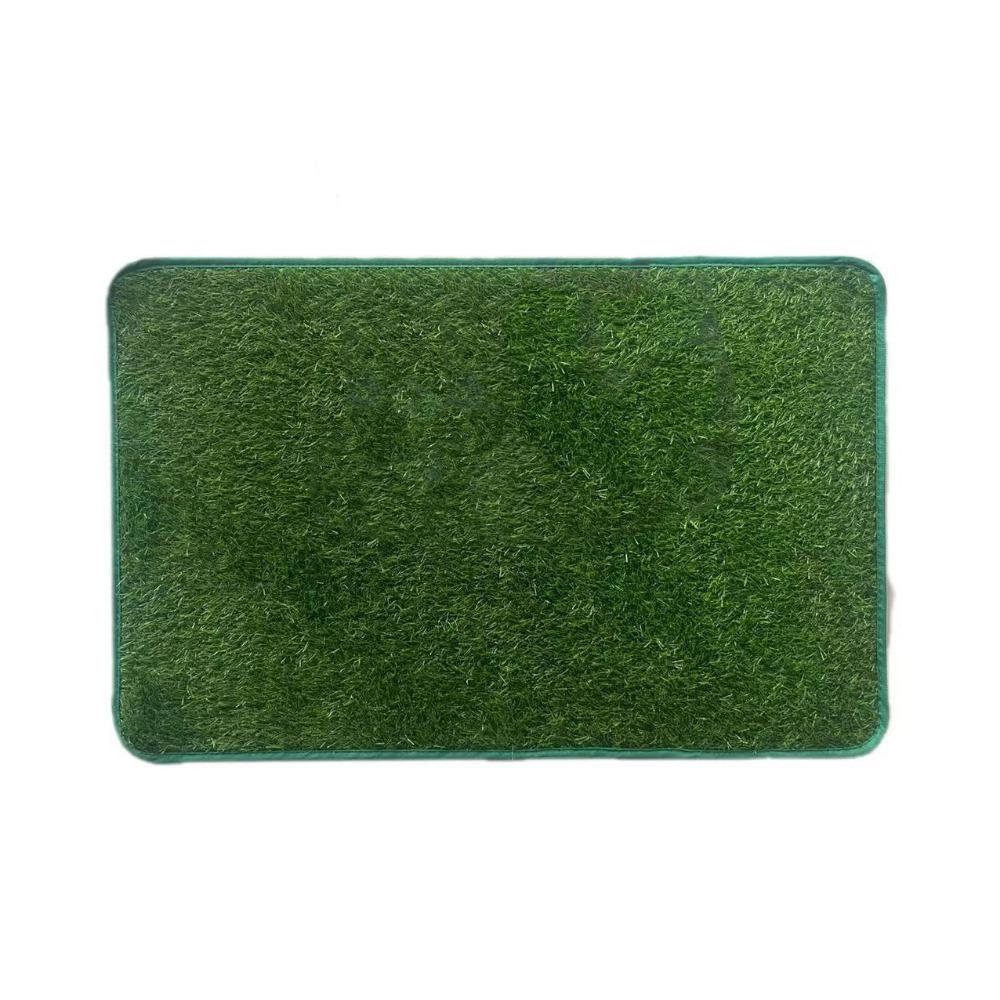 Comfortable Artificial Dog Grass Mat Breathable Pet Pee Grass Pad Dog Litter Mat Outdoor